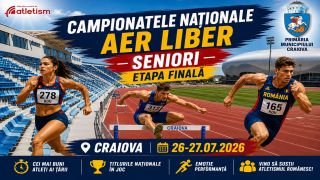Craiova, pregătită pentru etapa finală a Campionatelor Naționale de Seniori