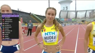 Alexandra Hudea a alergat în finala de la 3000 m