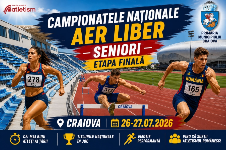 Afis Campionatele Nationale seniori